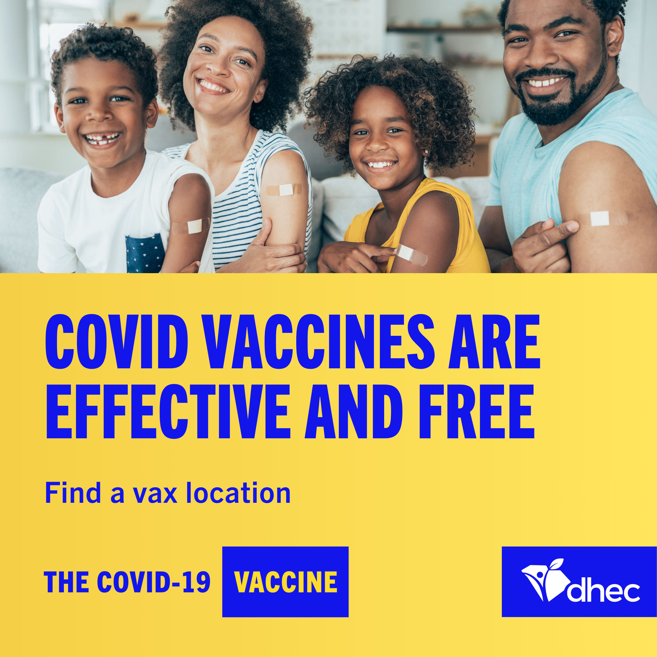 COVID vaccines are effective and free