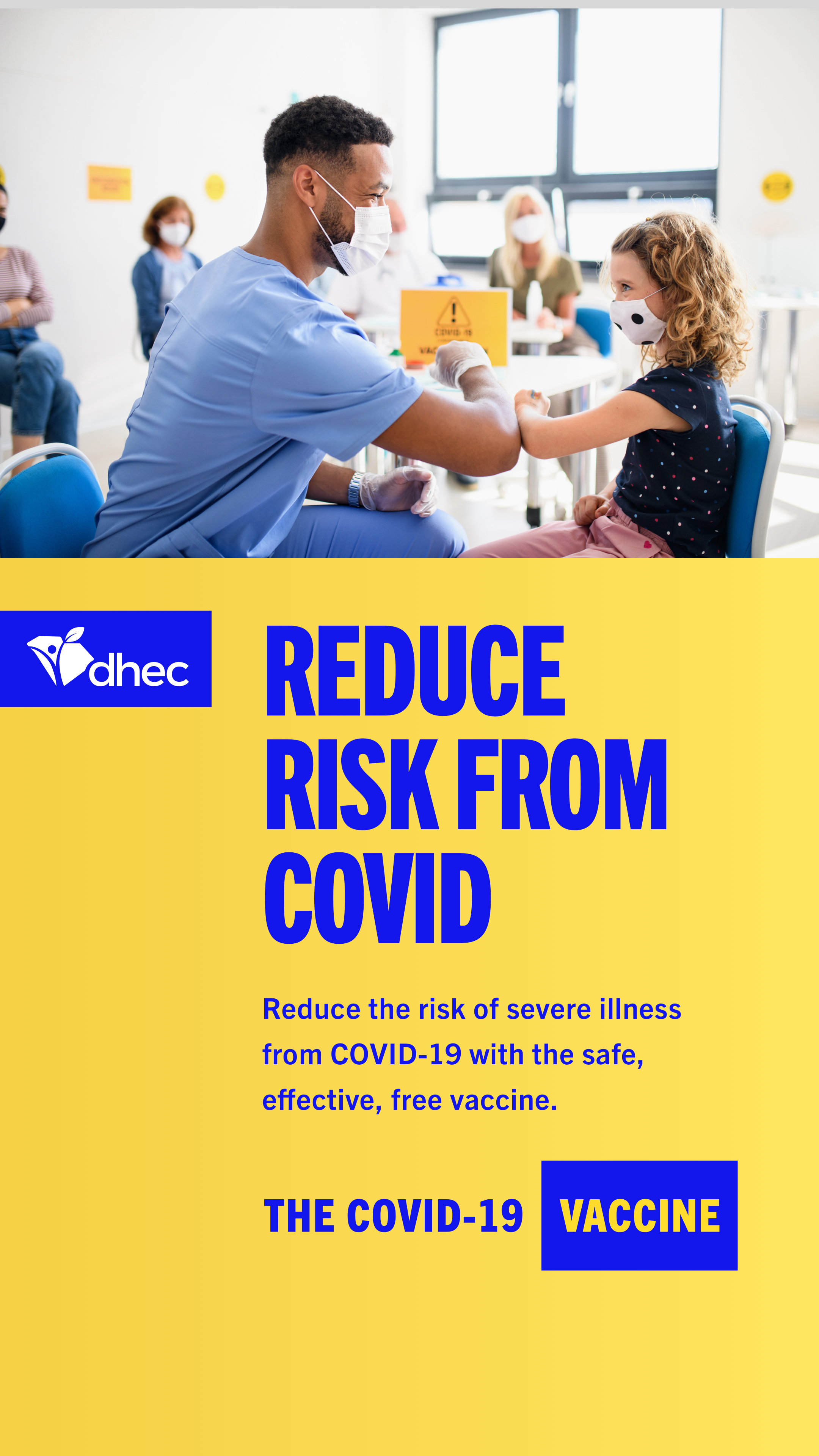 Reduce risk from COVID